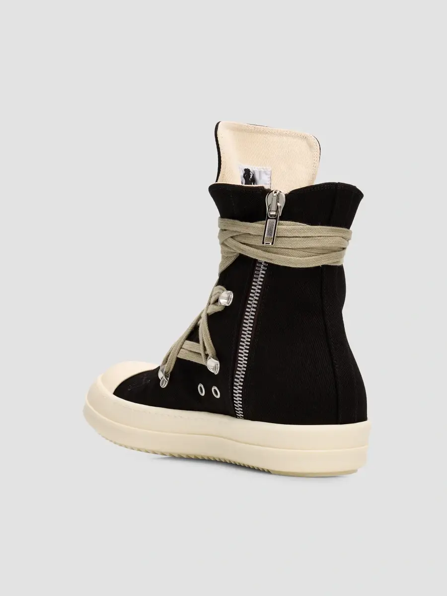 DRKSHDW by Rick Owens Men's Megalace Sneaks High-Top Sneakers | Thumbnail 4 DRKSHDW by Rick Owens Men's Megalace Sneaks High-Top Sneakers | Thumbnail 4