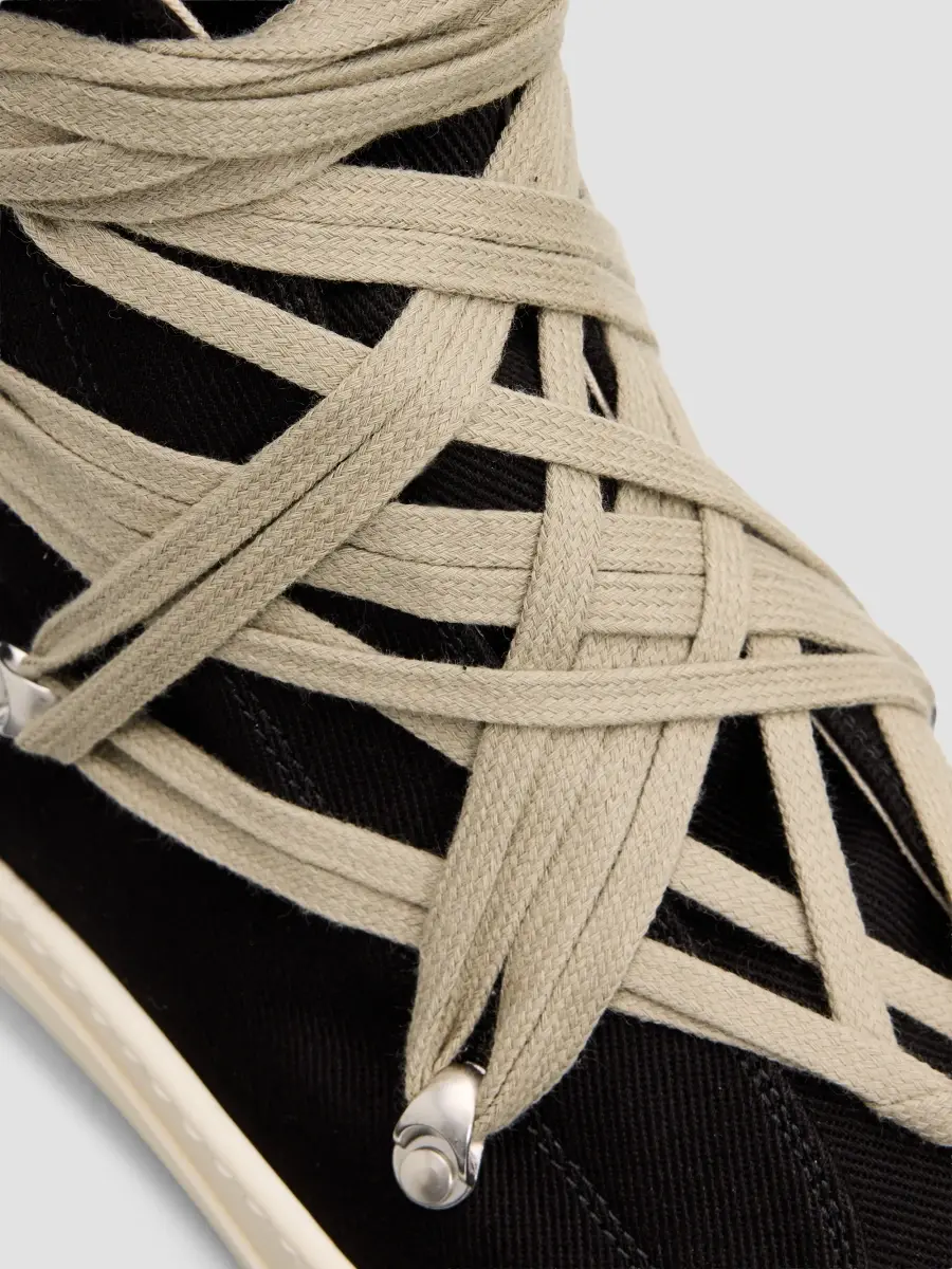 DRKSHDW by Rick Owens Men's Megalace Sneaks High-Top Sneakers | Thumbnail 5 DRKSHDW by Rick Owens Men's Megalace Sneaks High-Top Sneakers | Thumbnail 5