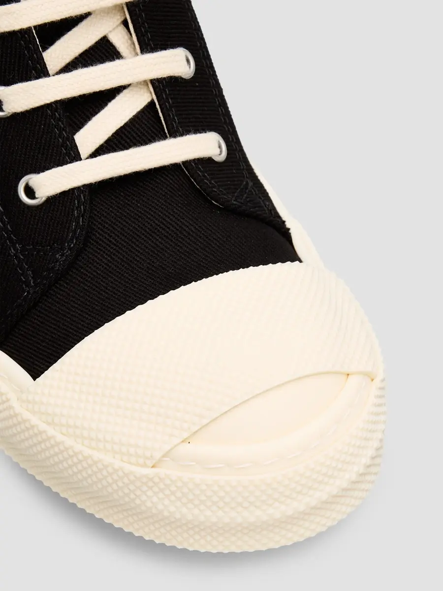 DRKSHDW by Rick Owens Men's Sneaks Canvas High-Top Sneakers | Thumbnail 5 DRKSHDW by Rick Owens Men's Sneaks Canvas High-Top Sneakers | Thumbnail 5