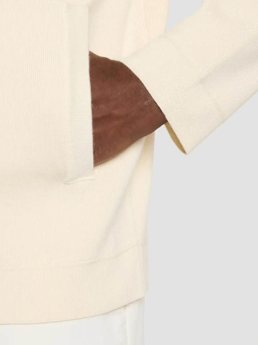 Isaia Men's Wool-Silk Rib-Knit Overshirt | Thumbnail 5 Isaia Men's Wool-Silk Rib-Knit Overshirt | Thumbnail 5