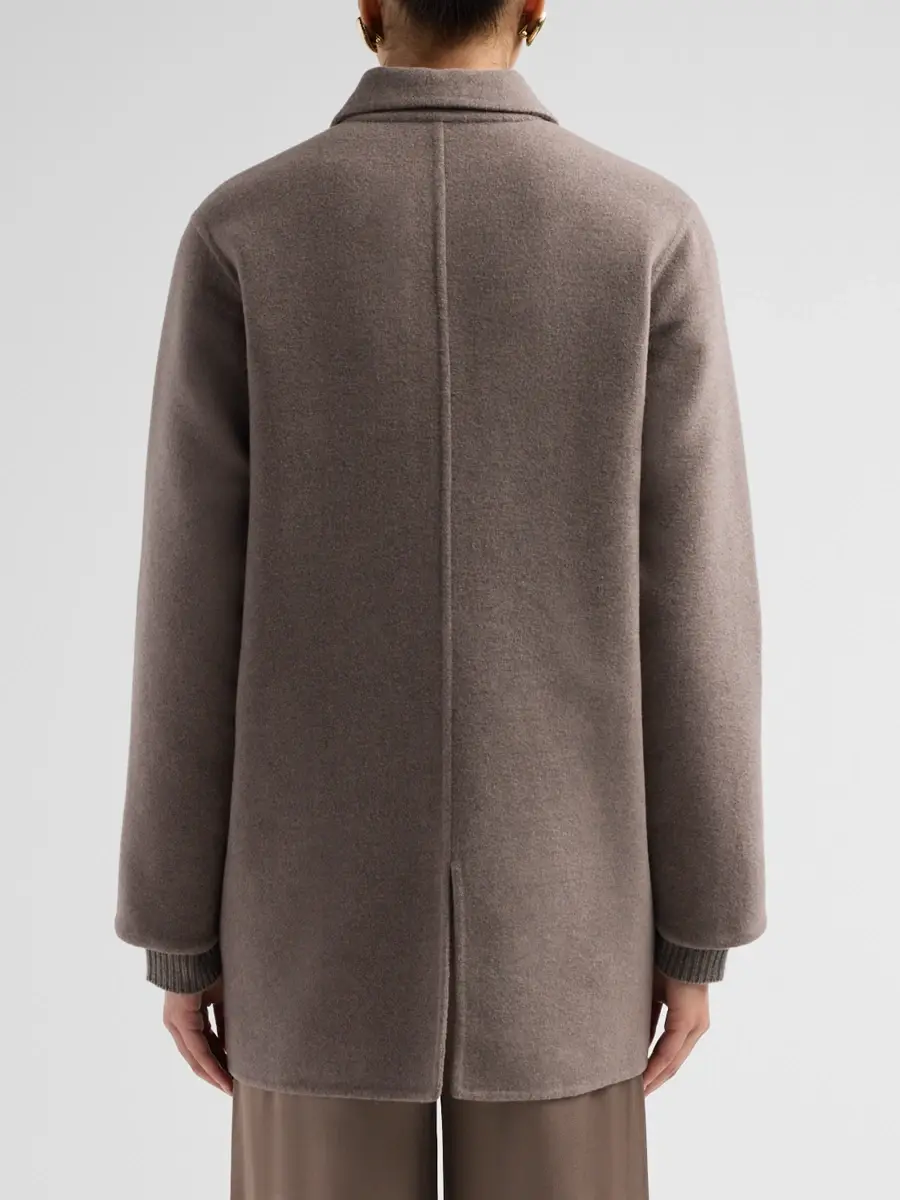 Fabiana Filippi Women's Wool-Cashmere & Shearling Coat - Falcon | Thumbnail 3