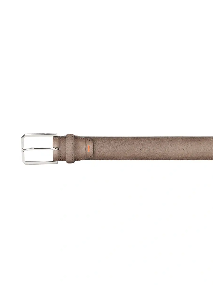 Santoni Men's Suede Belt | Thumbnail 3 Santoni Men's Suede Belt | Thumbnail 3