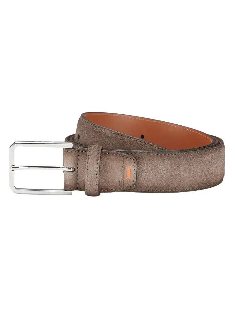 Santoni Men's Suede Belt
