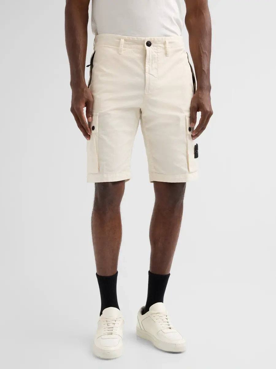Stone Island Men's Cargo Bermuda Shorts | Thumbnail 4 Stone Island Men's Cargo Bermuda Shorts | Thumbnail 4
