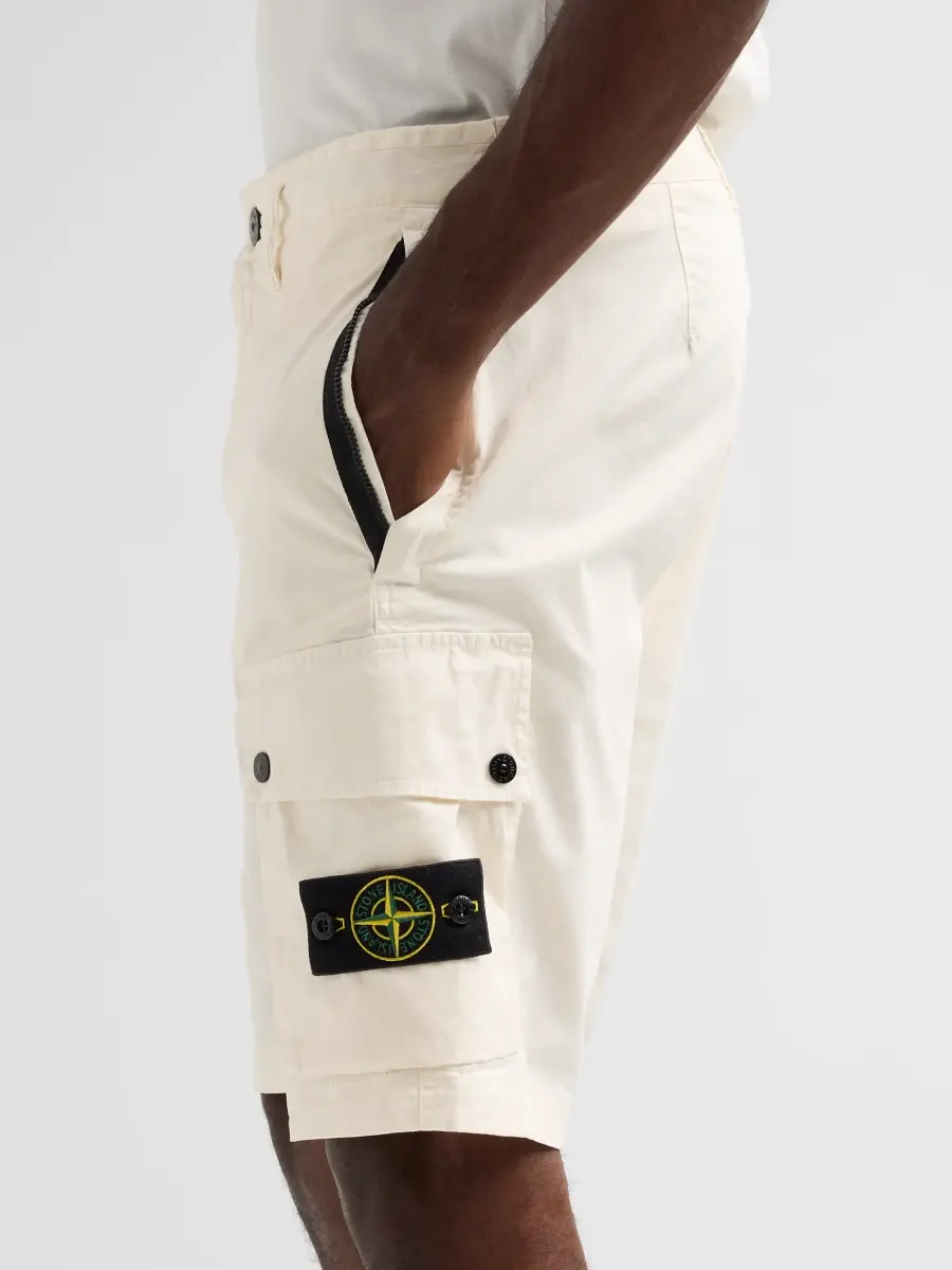 Stone Island Men's Cargo Bermuda Shorts | Thumbnail 5 Stone Island Men's Cargo Bermuda Shorts | Thumbnail 5