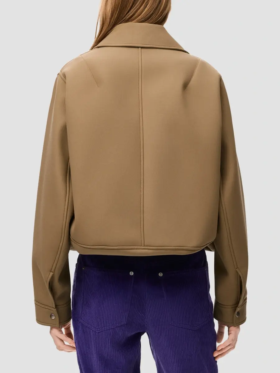 Loewe Women's Cotton Utility Drawstring Blouson Jacket | Thumbnail 3 Loewe Women's Cotton Utility Drawstring Blouson Jacket | Thumbnail 3