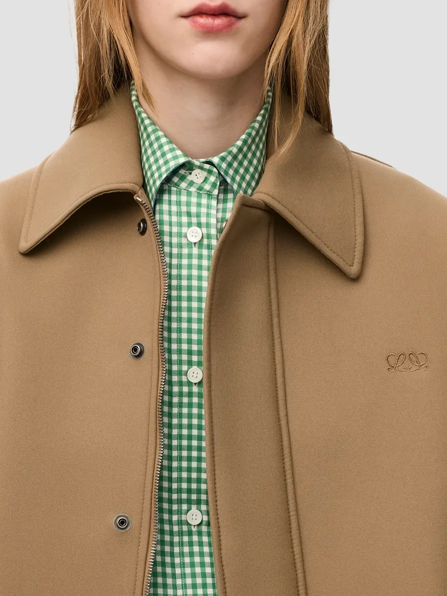 Loewe Women's Cotton Utility Drawstring Blouson Jacket | Thumbnail 5 Loewe Women's Cotton Utility Drawstring Blouson Jacket | Thumbnail 5