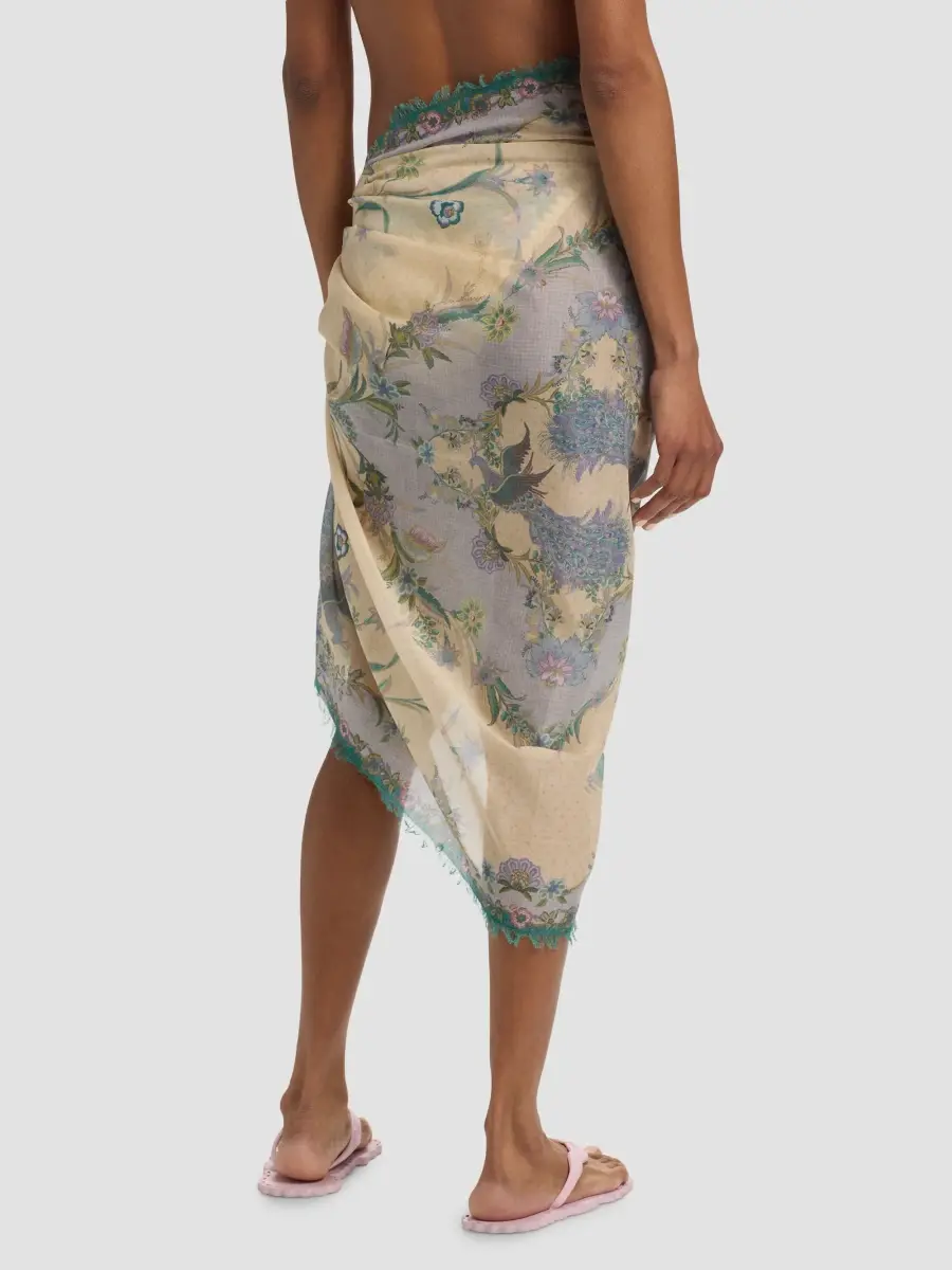 Zimmermann Women's Printed Cotton Pareo | Thumbnail 4 Zimmermann Women's Printed Cotton Pareo | Thumbnail 4