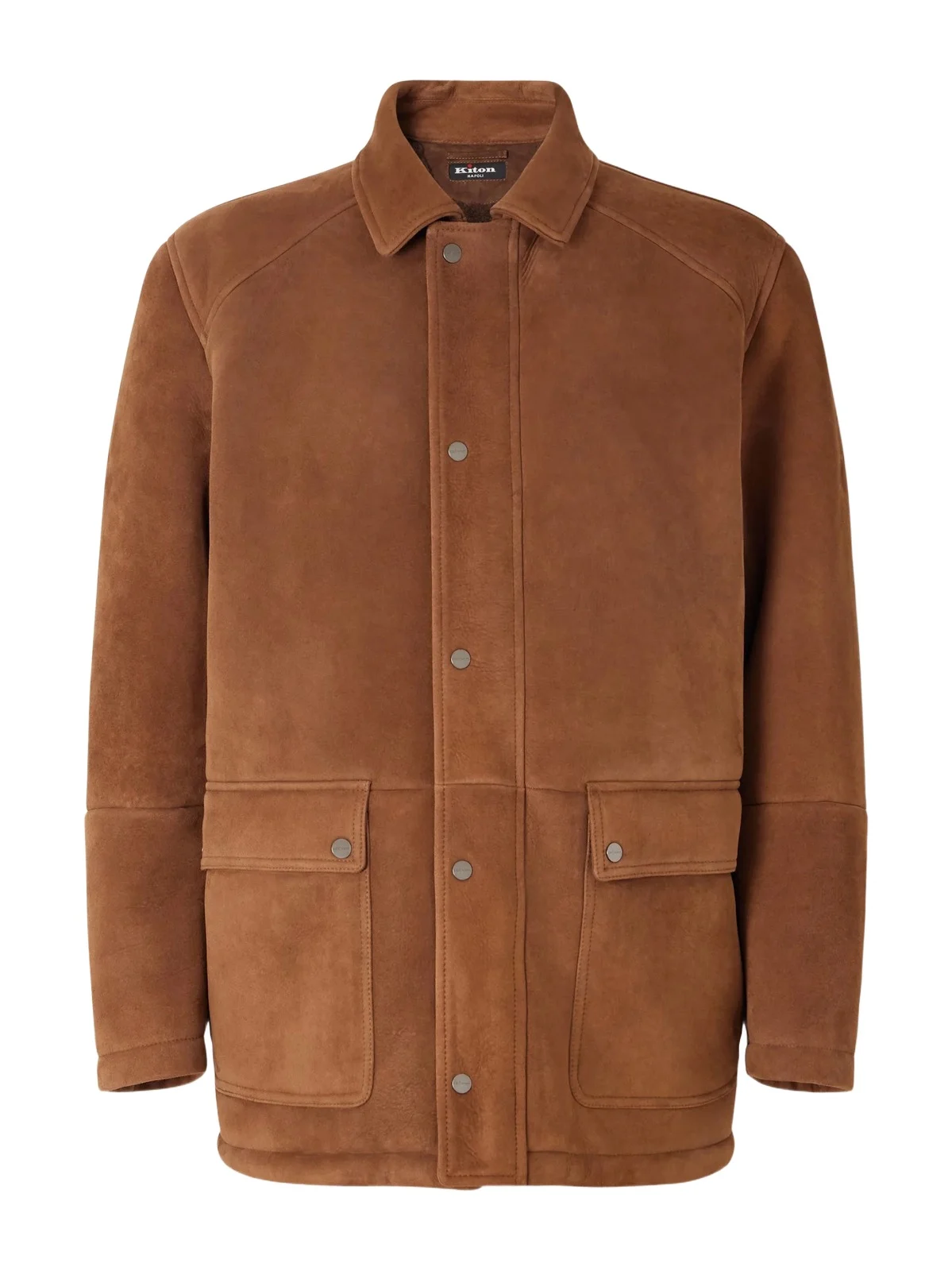 Kiton Panelled Shearling Field Jacket - Men