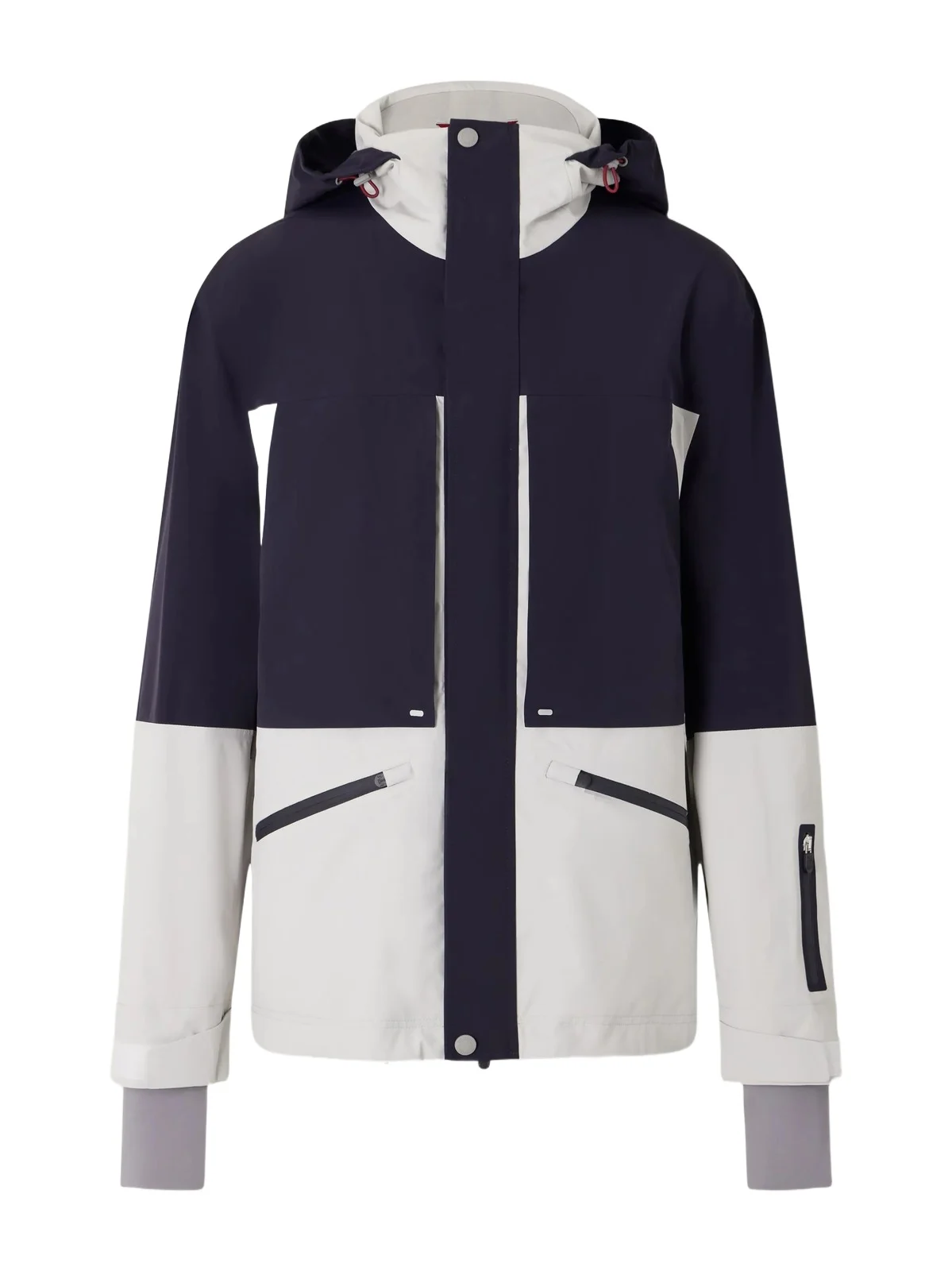 Hooded Two-Tone Stretch Jersey-Trimmed Shell Ski Jacket - Men Hooded Two-Tone Stretch Jersey-Trimmed Shell Ski Jacket - Men