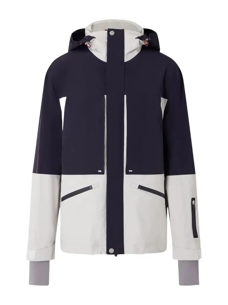 Hooded Two-Tone Stretch Jersey-Trimmed Shell Ski Jacket - Men Hooded Two-Tone Stretch Jersey-Trimmed Shell Ski Jacket - Men