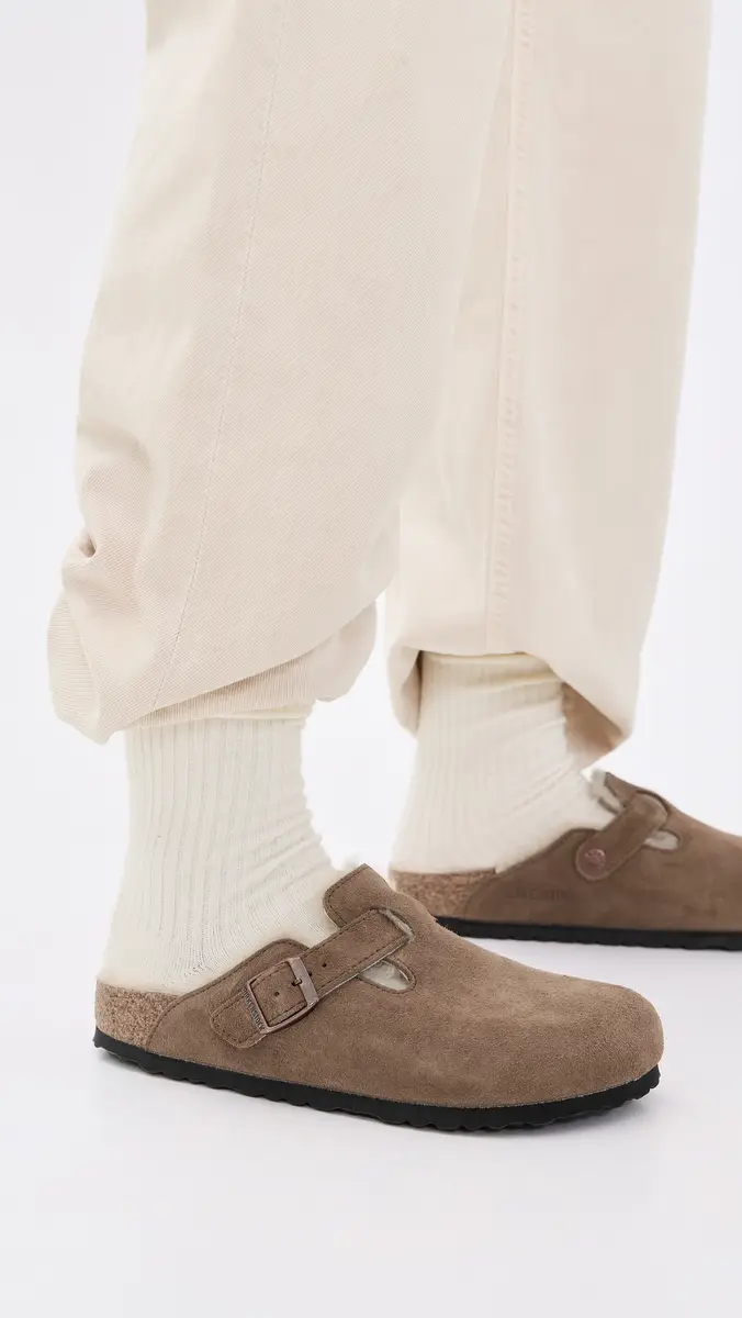 Birkenstock Boston Shearling Clogs | Thumbnail 3 Birkenstock Boston Shearling Clogs | Thumbnail 3
