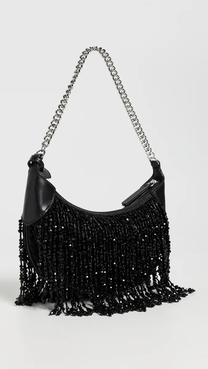 Polo Ralph Lauren Beaded Fringe Shoulder Bag | Thumbnail 4
