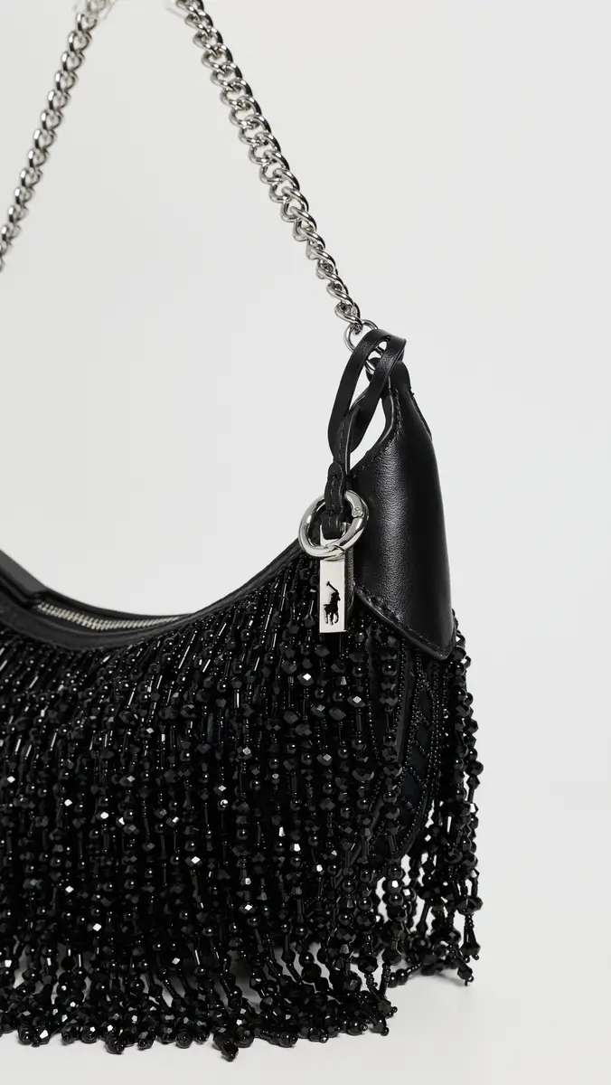 Polo Ralph Lauren Beaded Fringe Shoulder Bag | Thumbnail 5