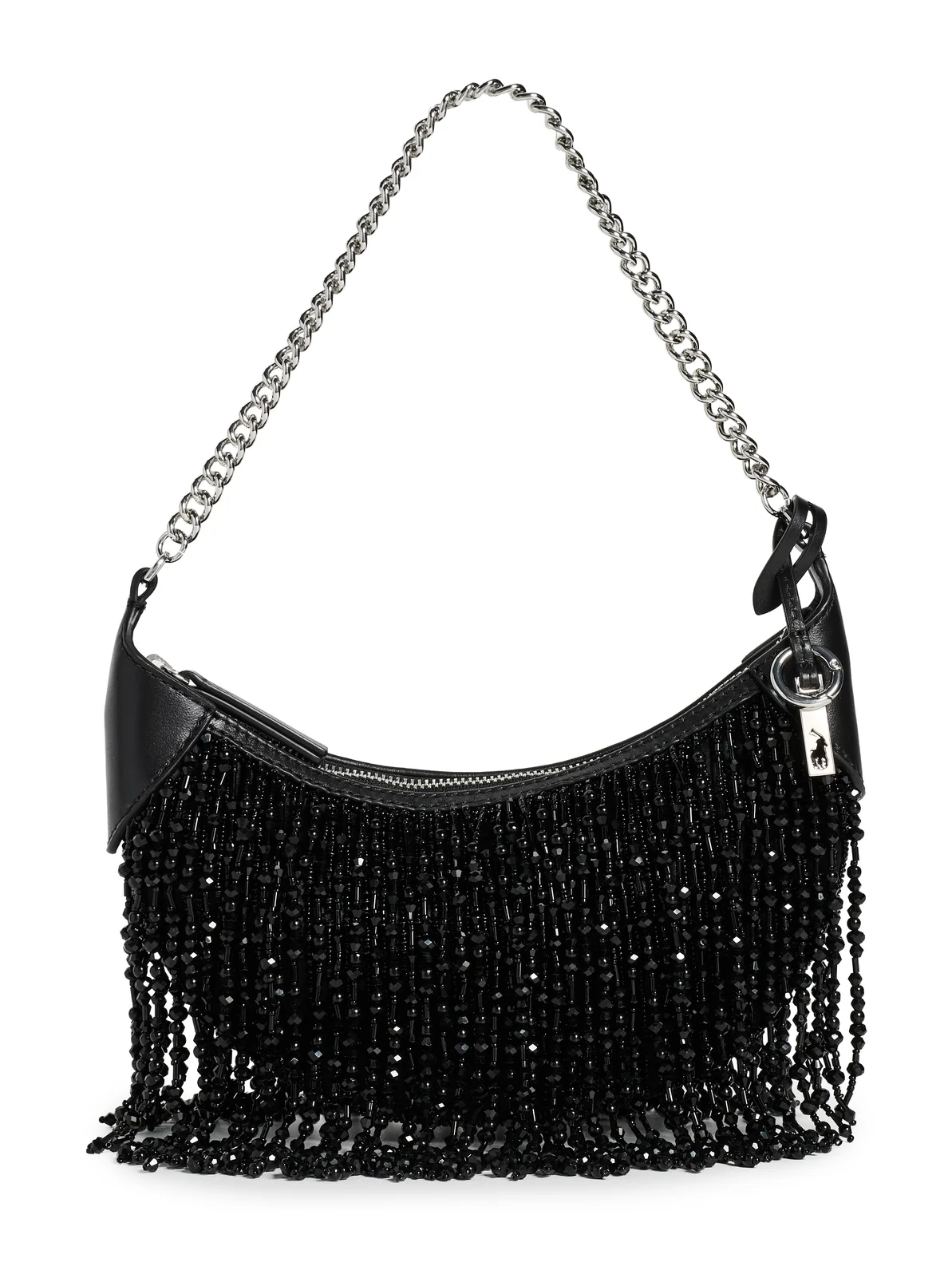 Polo Ralph Lauren Beaded Fringe Shoulder Bag