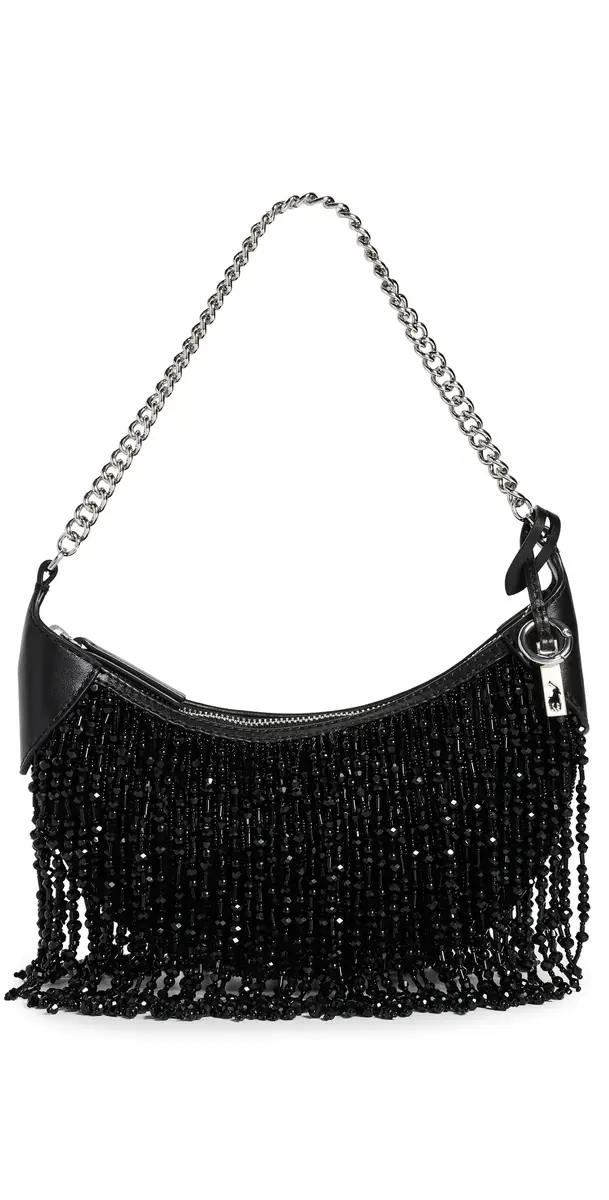 Beaded Fringe Shoulder Bag Beaded Fringe Shoulder Bag