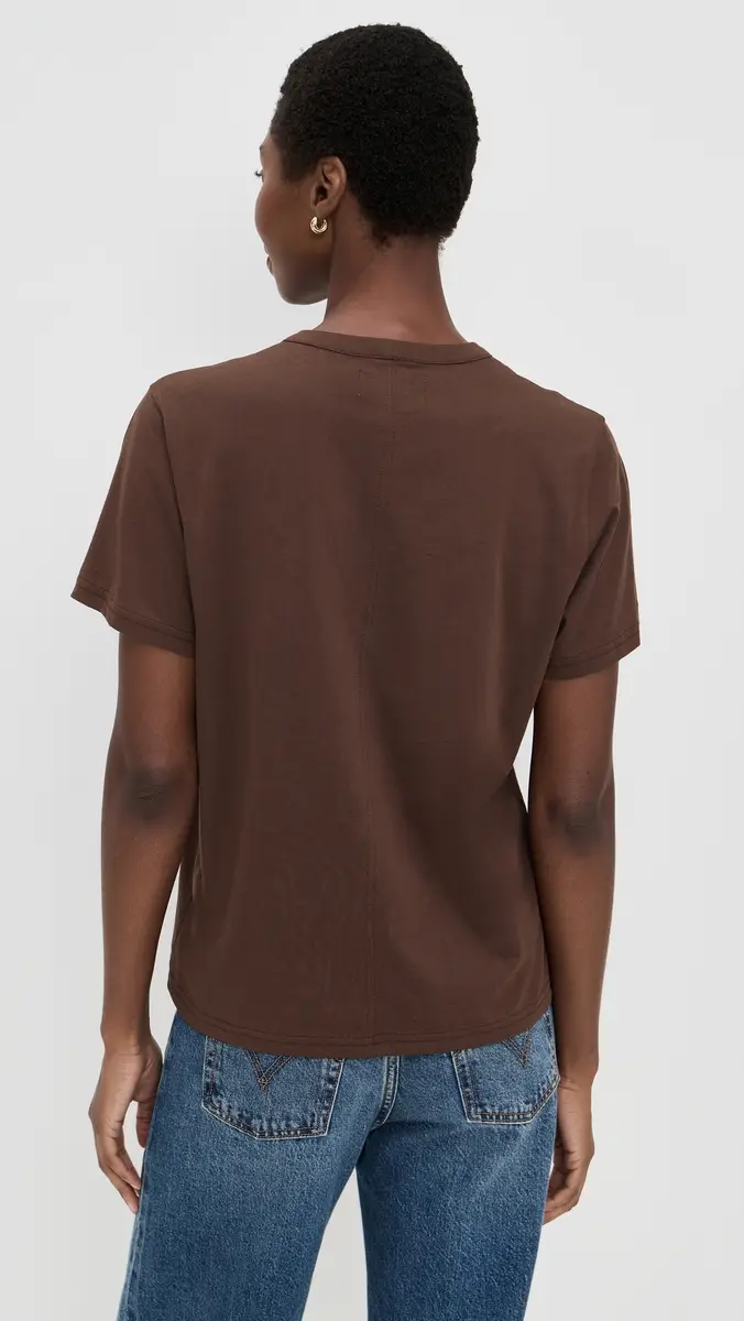 Sold Out NYC The Iconically Soft Perfect Tee in Chocolate Chocolate | Thumbnail 3 Sold Out NYC The Iconically Soft Perfect Tee in Chocolate Chocolate | Thumbnail 3
