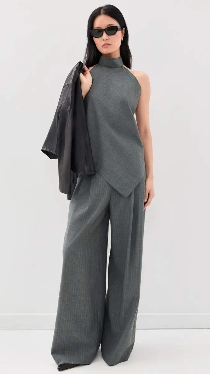 Helmut Lang Halter Scarf Top | Thumbnail 5 Helmut Lang Halter Scarf Top | Thumbnail 5