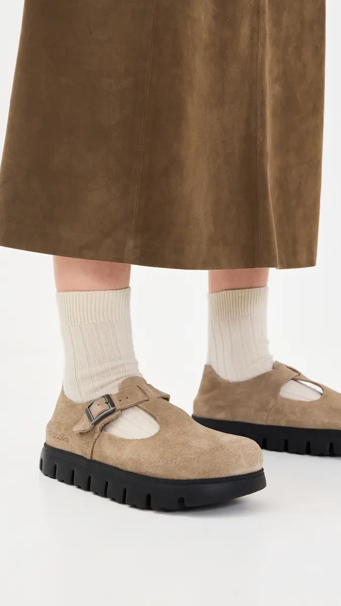 Birkenstock Paris Chunky Flats | Thumbnail 3 Birkenstock Paris Chunky Flats | Thumbnail 3