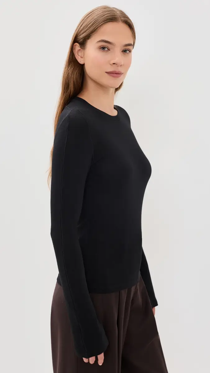 Theory Purl Long Sleeve Tee | Thumbnail 4 Theory Purl Long Sleeve Tee | Thumbnail 4