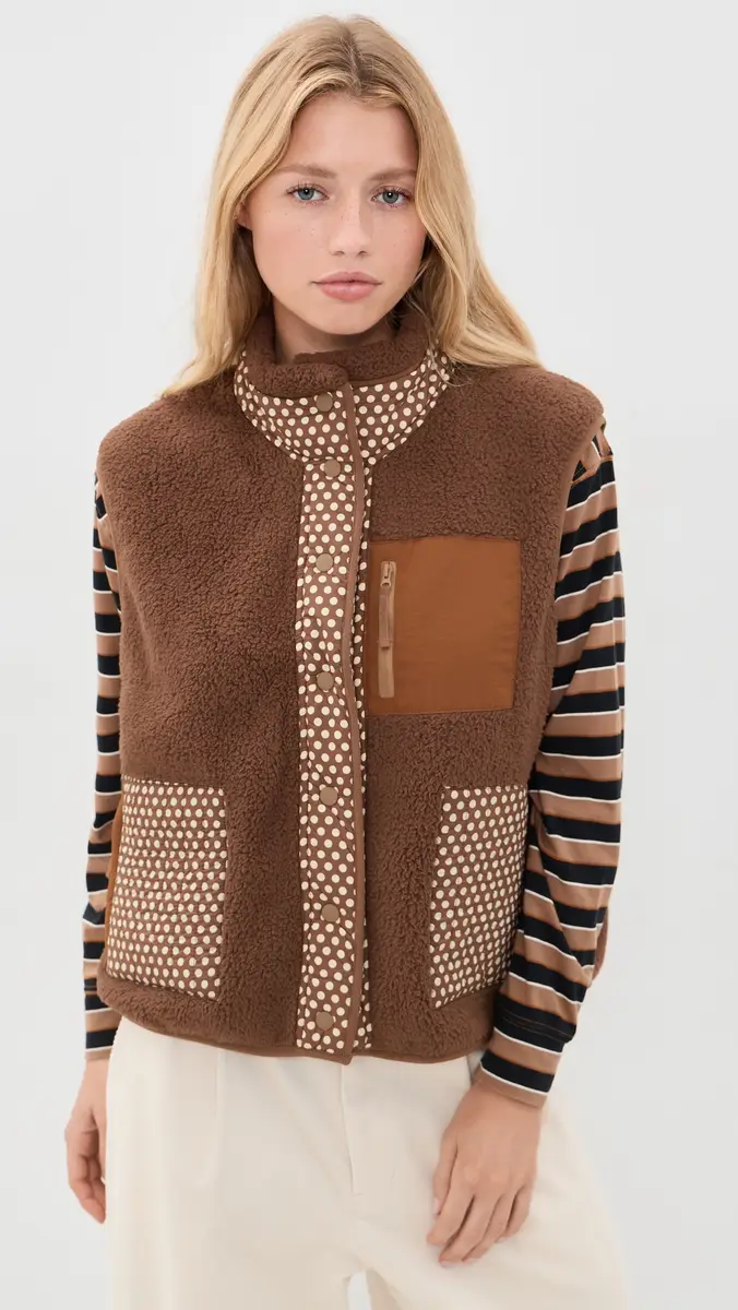 THE GREAT. Outdoors The Plush Crosswind Vest | Thumbnail 2 THE GREAT. Outdoors The Plush Crosswind Vest | Thumbnail 2