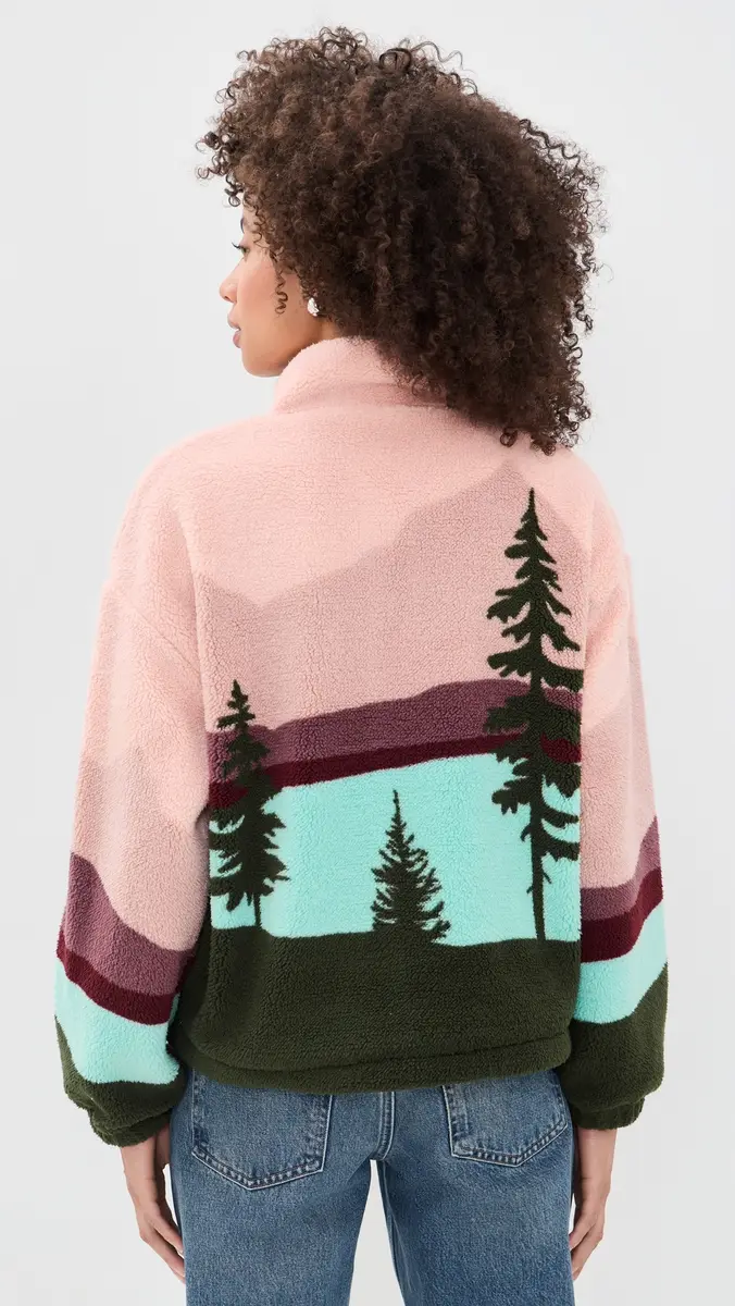 BEACH RIOT Leona Sherpa Pullover | Thumbnail 3 BEACH RIOT Leona Sherpa Pullover | Thumbnail 3
