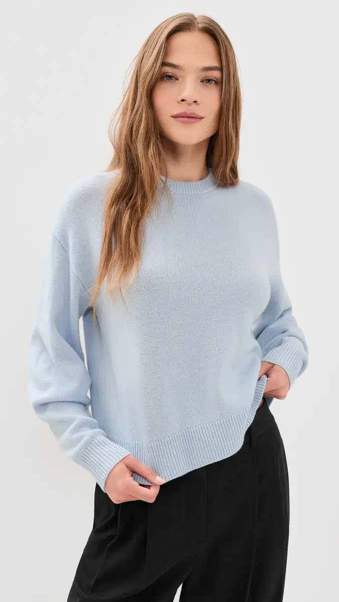 Theory Cashmere Crew Neck Pullover | Thumbnail 2 Theory Cashmere Crew Neck Pullover | Thumbnail 2