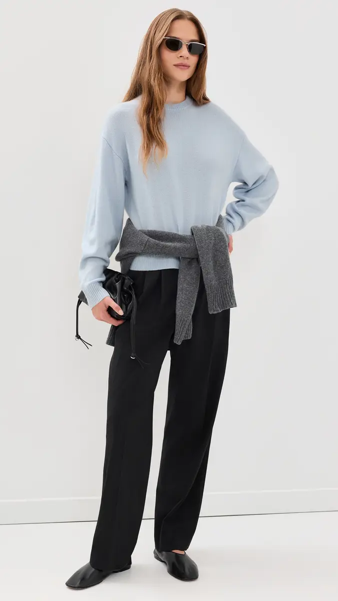 Theory Cashmere Crew Neck Pullover | Thumbnail 5 Theory Cashmere Crew Neck Pullover | Thumbnail 5