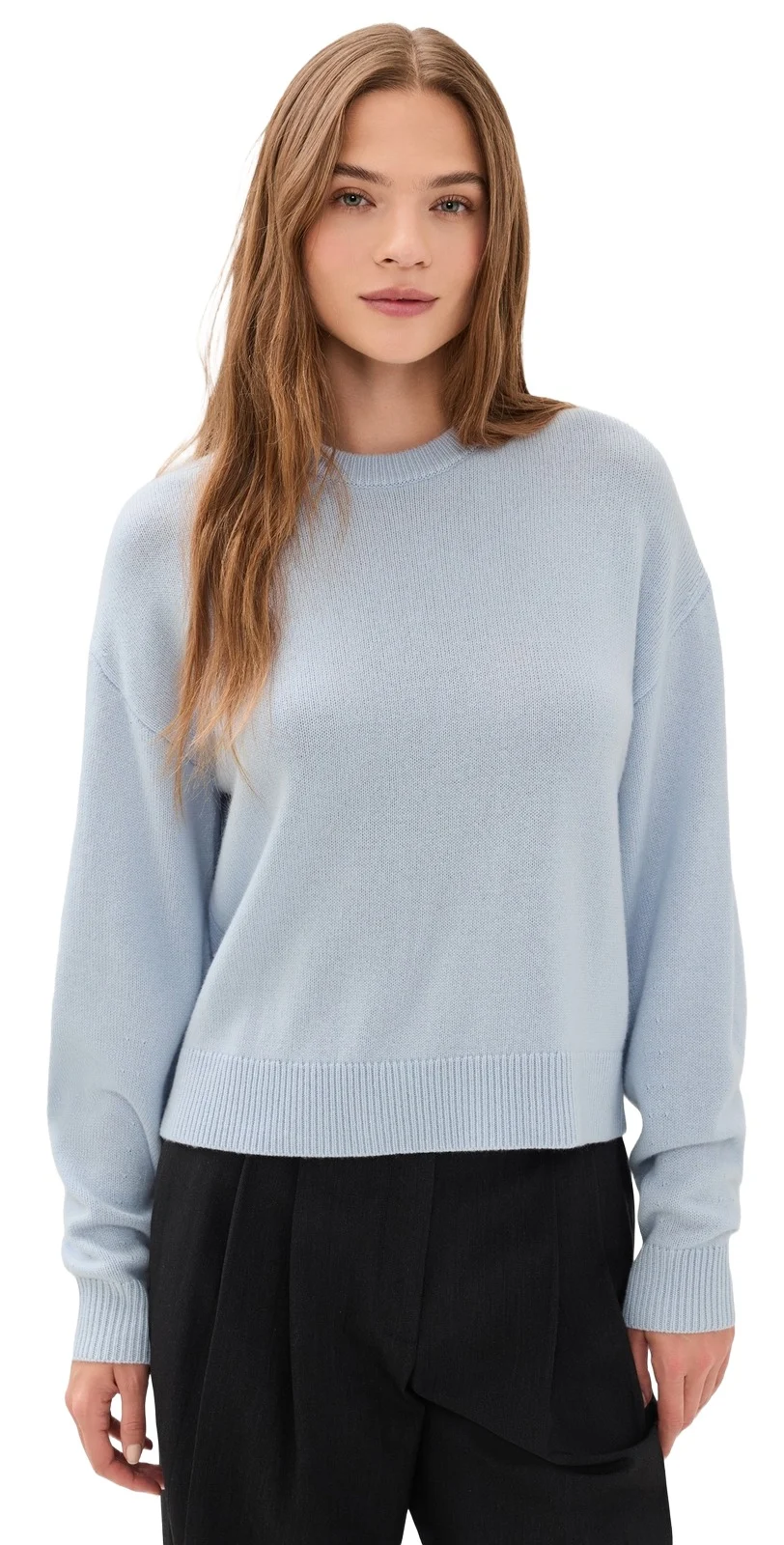 Theory Cashmere Crew Neck Pullover