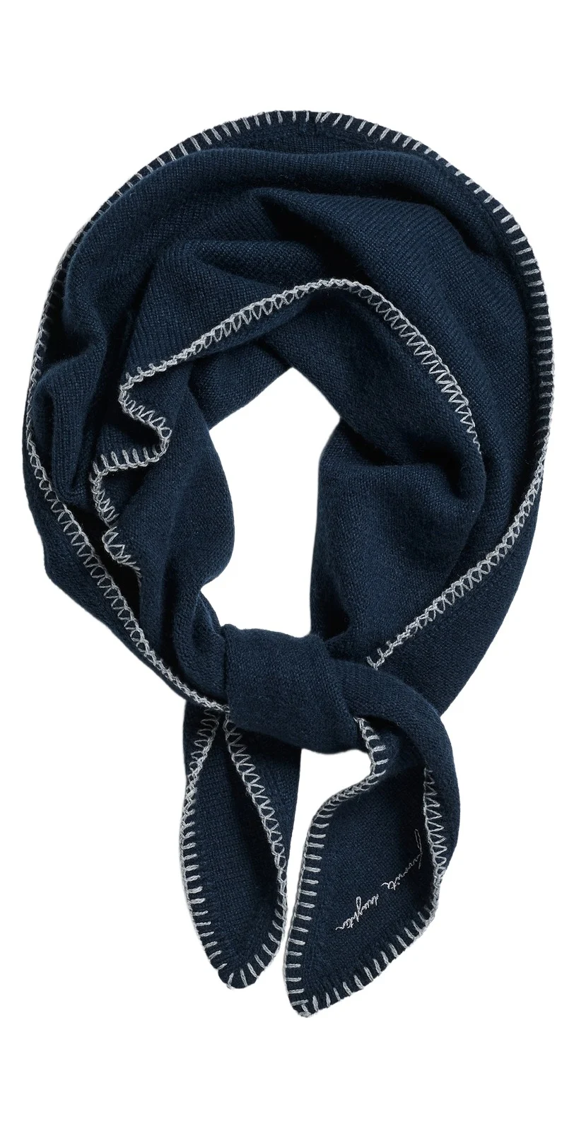 The Stitched Triangle Scarf The Stitched Triangle Scarf