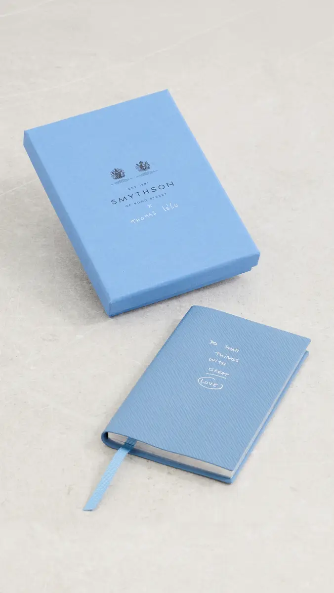 Smythson X Thomas Lelu Do Small Things Panama Notebook | Thumbnail 2