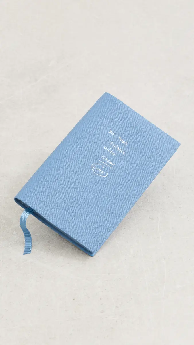 Smythson X Thomas Lelu Do Small Things Panama Notebook | Thumbnail 3