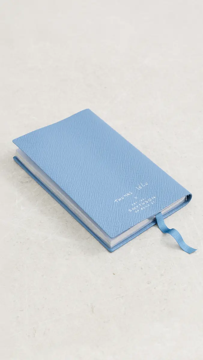 Smythson X Thomas Lelu Do Small Things Panama Notebook | Thumbnail 5
