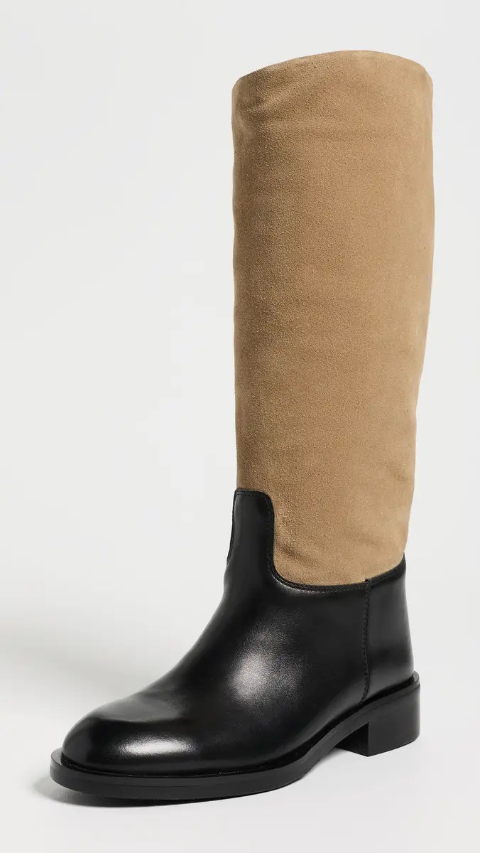 Black Suede Studio Pace Boots | Thumbnail 2