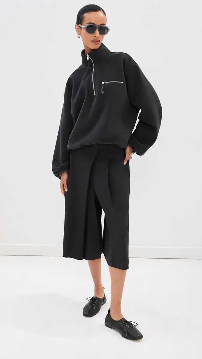 Cecilie Bahnsen Frederik Half-Zip Jacket | Thumbnail 5 Cecilie Bahnsen Frederik Half-Zip Jacket | Thumbnail 5
