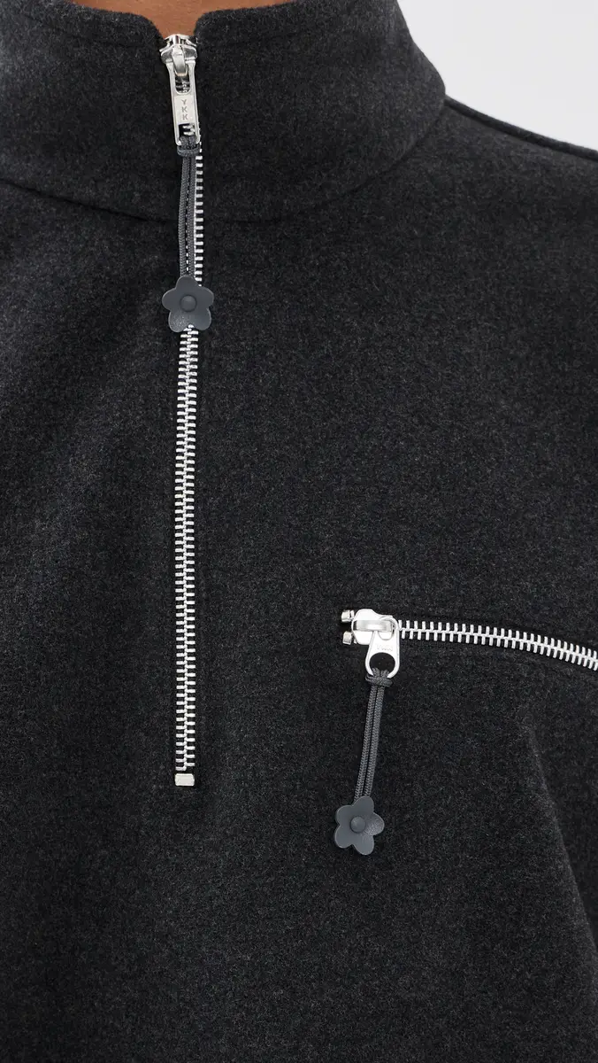 Cecilie Bahnsen Frederik Half-Zip Jacket | Thumbnail 6 Cecilie Bahnsen Frederik Half-Zip Jacket | Thumbnail 6