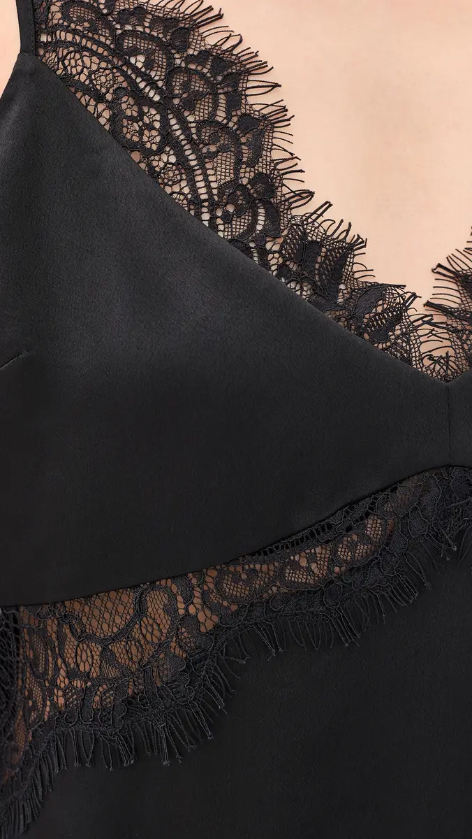 L'Agence Mitsu Lace Trim Cami | Thumbnail 6