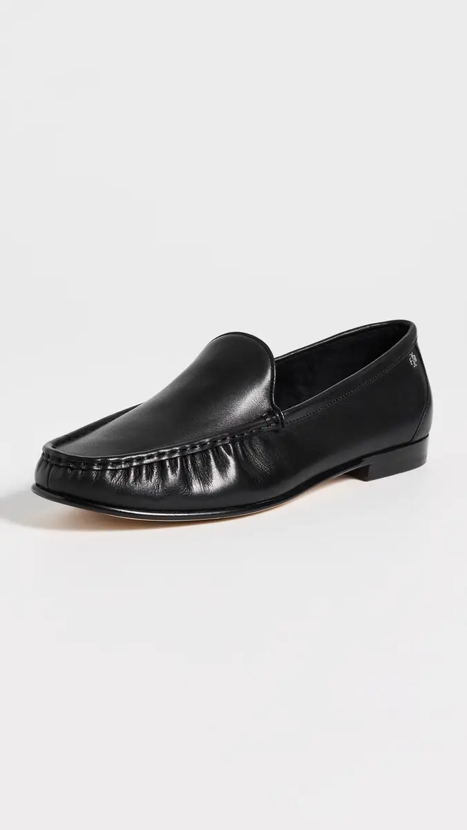 Tory Burch Classic Ruched Leather Loafers | Thumbnail 2 Tory Burch Classic Ruched Leather Loafers | Thumbnail 2