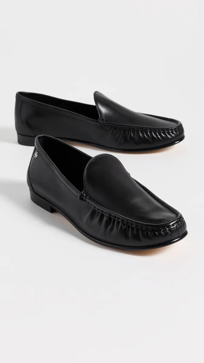 Tory Burch Classic Ruched Leather Loafers | Thumbnail 5 Tory Burch Classic Ruched Leather Loafers | Thumbnail 5