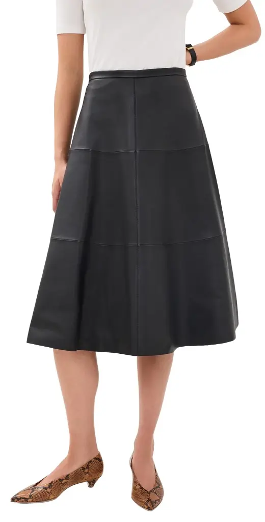 Leather Circle Skirt Leather Circle Skirt