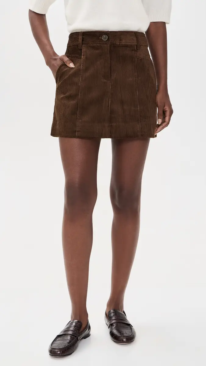 PAIGE Camden Corduroy Skirt | Thumbnail 2 PAIGE Camden Corduroy Skirt | Thumbnail 2