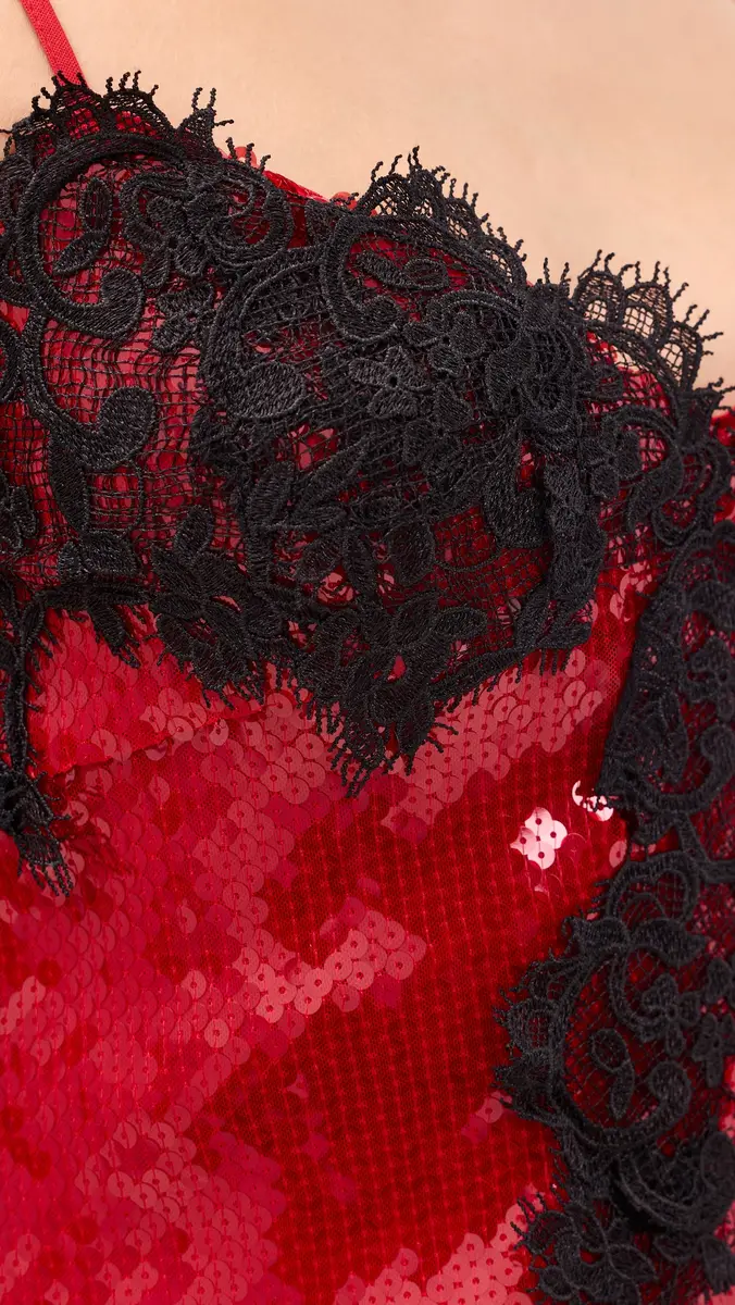 Bardot Alerie Sequin Mesh Mini Dress | Thumbnail 6