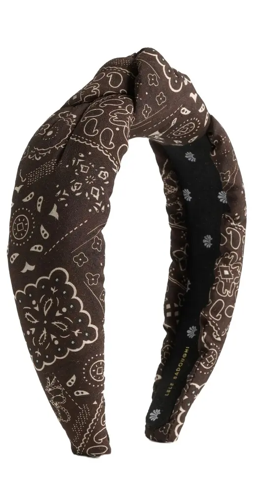 Lele Sadoughi Knotted Bandana Headband