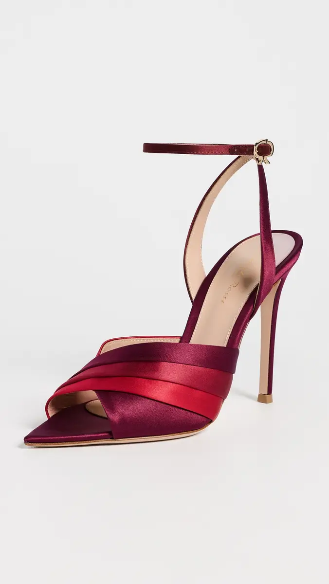 Gianvito Rossi Crepe Satin Pumps | Thumbnail 2 Gianvito Rossi Crepe Satin Pumps | Thumbnail 2