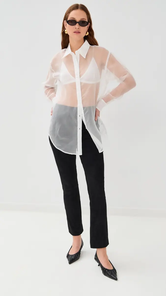Sprwmn Ankle Flare Pants | Thumbnail 2