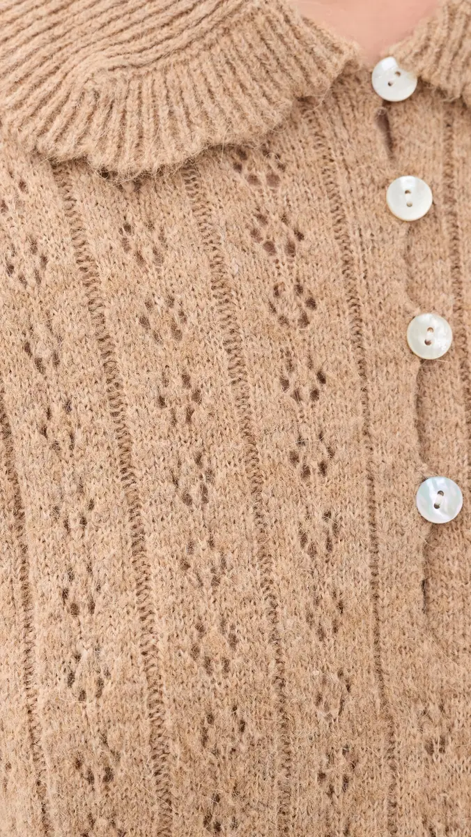 Marine Layer Short Sleeve Pointelle Polo | Thumbnail 6 Marine Layer Short Sleeve Pointelle Polo | Thumbnail 6