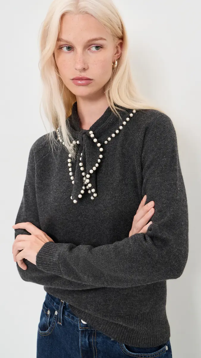 Essentiel Antwerp Kasa Pullover with Beads | Thumbnail 3