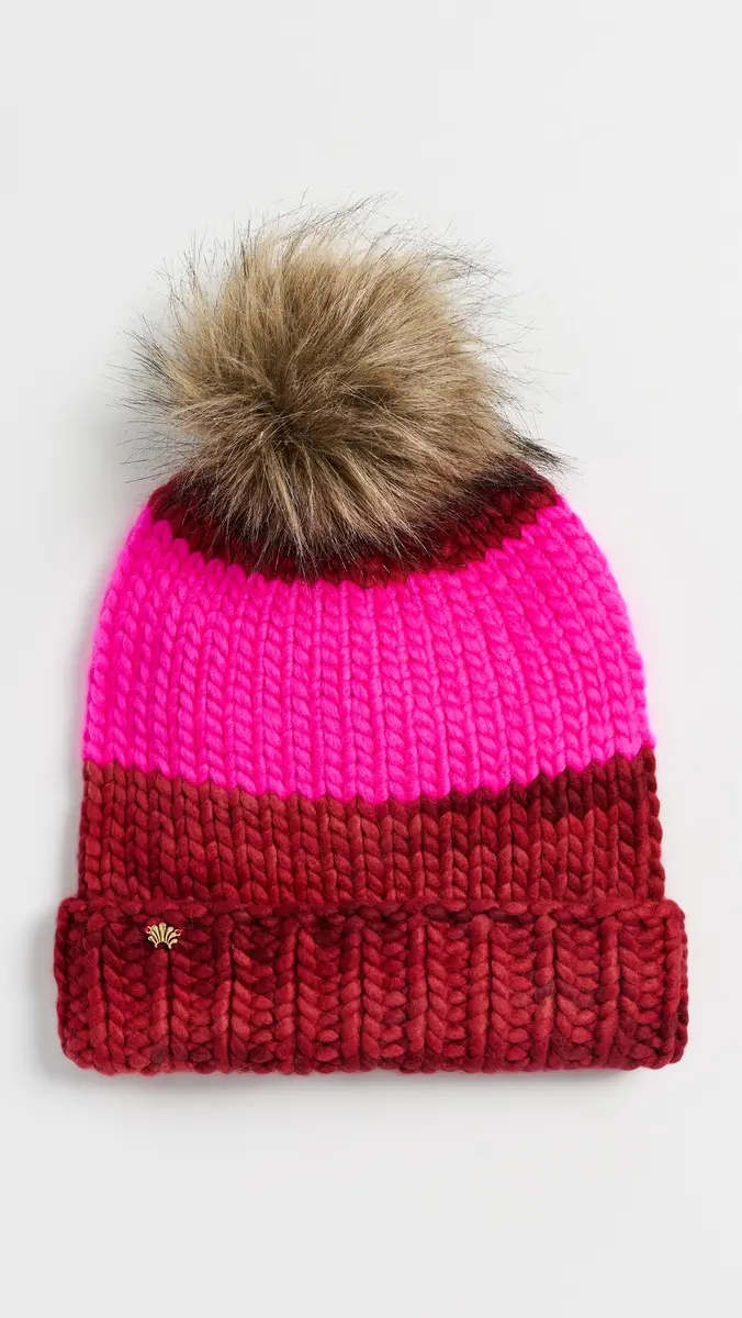 Lele Sadoughi Colorblock Beanie | Thumbnail 2