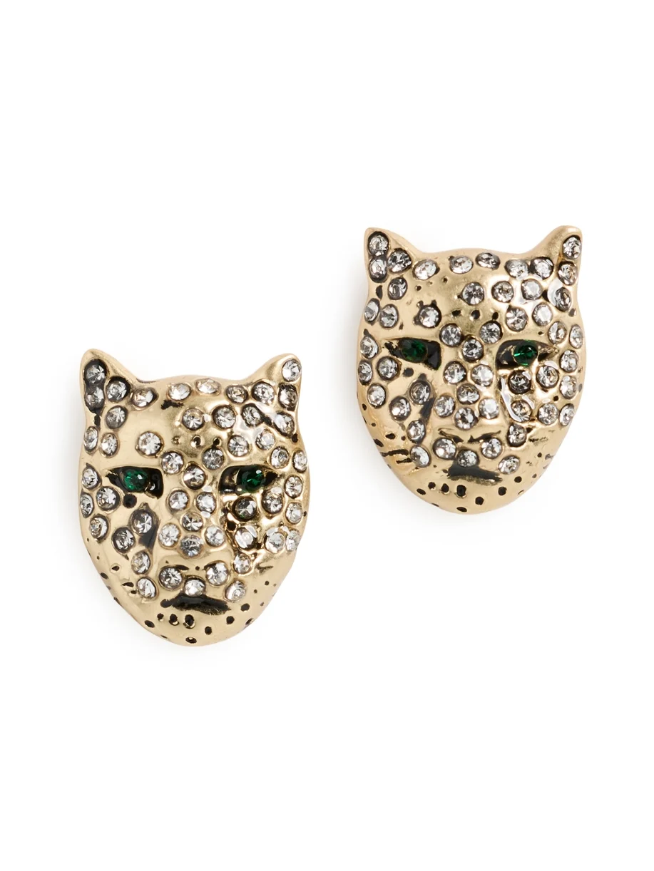 Clare V. Whiskers Stud Earrings