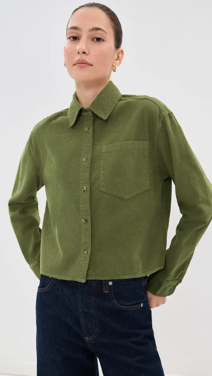 LE BOP Collins Corduroy Button Down | Thumbnail 2